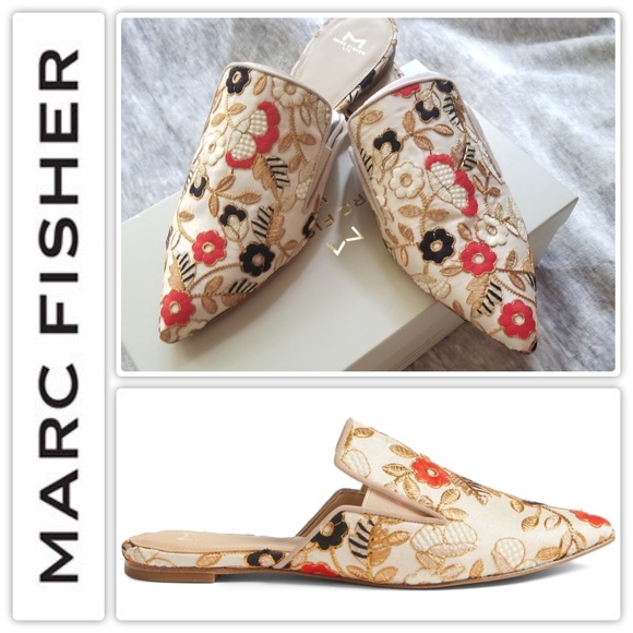 Marc Fisher Shoes - Marc Fisher Shiloh Flat Mule - 10 NEW!!
